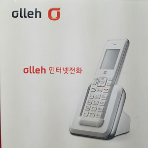 집전화기 풀박스 새거 olleh팝니다