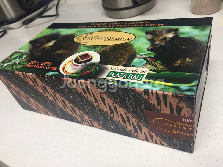 루왁 100% 아라비카 선물용 티백(30 bags)--1