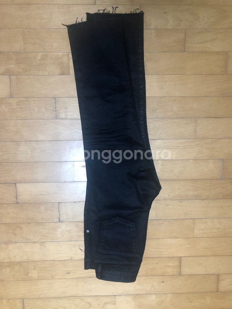 이든메이드 블랙 컷팅진 m--2