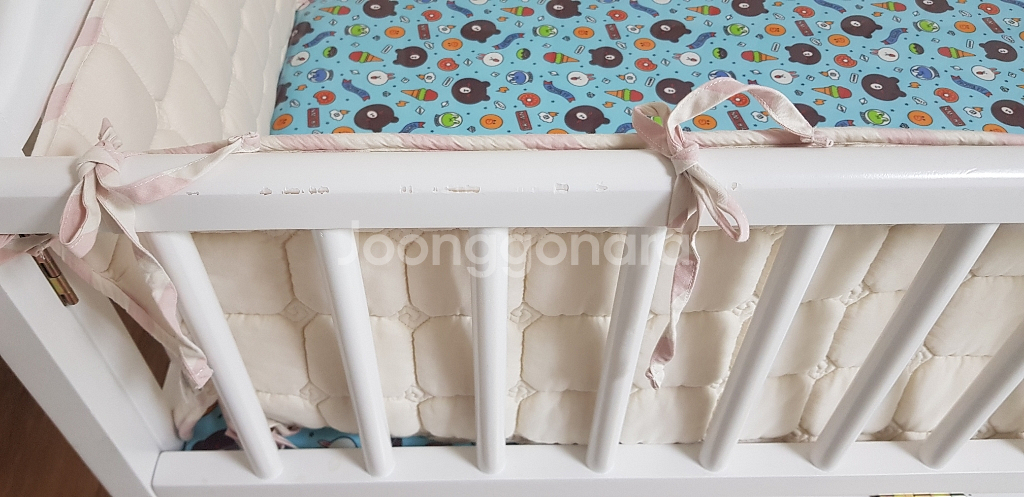 보니따아기침대(가드포함)   부산개금동직거래--3