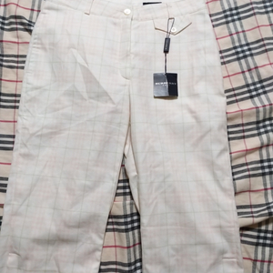 명품 여성 버버리 골프 7부바지(새상품.스판25-26)