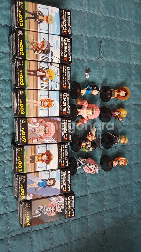 원피스 피규어 월드콜렉터블 필름z 8종--0