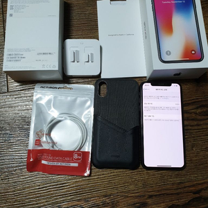 아이폰x 블랙 S급 256GB 68만급하게처분