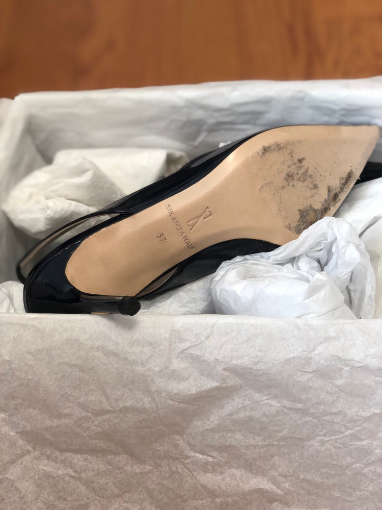 식스앤어하프 니나슬링백- 로얄네이비 이미지