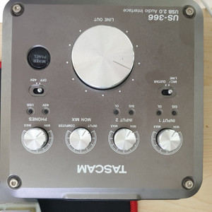 tascam us-366 오디오 인터페이스