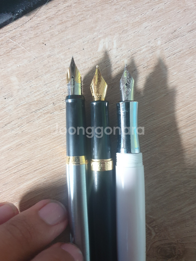 쉐퍼, 워터맨, 카웨코 만년필 팝니다--0