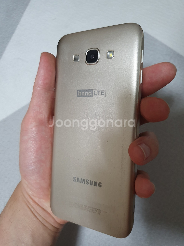 갤럭시 A8 골드 32G/ 공기계 --2