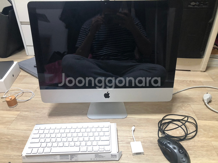 아이맥 2009 500G 메모리 10GB 매직키보드1--0