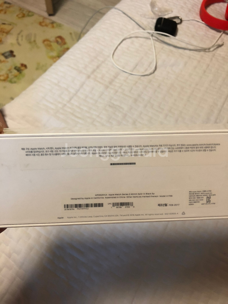 애플워치 2세대 시리즈2 42mm 스페이스그레이--3