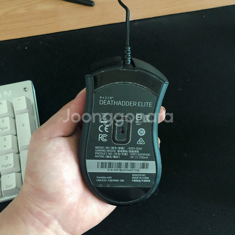 레이저 데스에더 엘리트 풀박 실사용 1.5개월--2