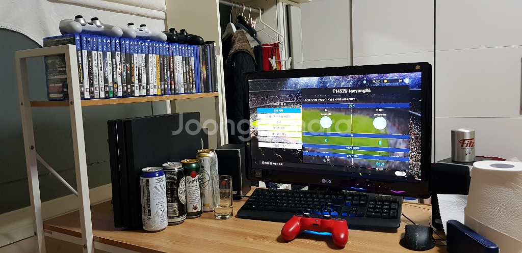 PS4 플스4 타이틀 신형 헤드셋 판매합니다.--4