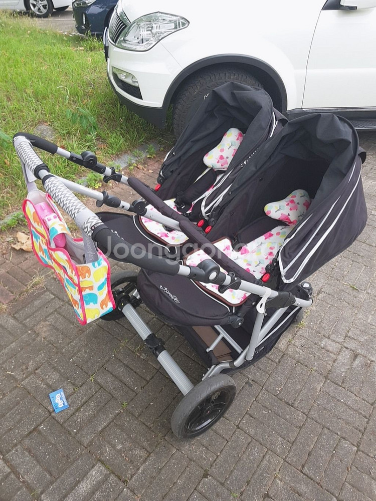 스트롤에어 쌍둥이 유모차--1