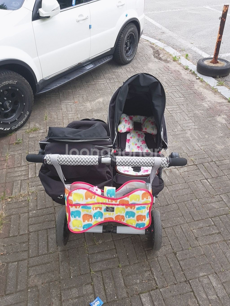 스트롤에어 쌍둥이 유모차--3