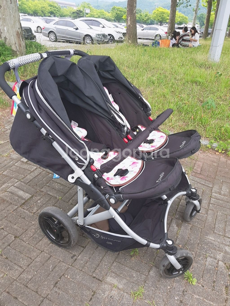스트롤에어 쌍둥이 유모차--5
