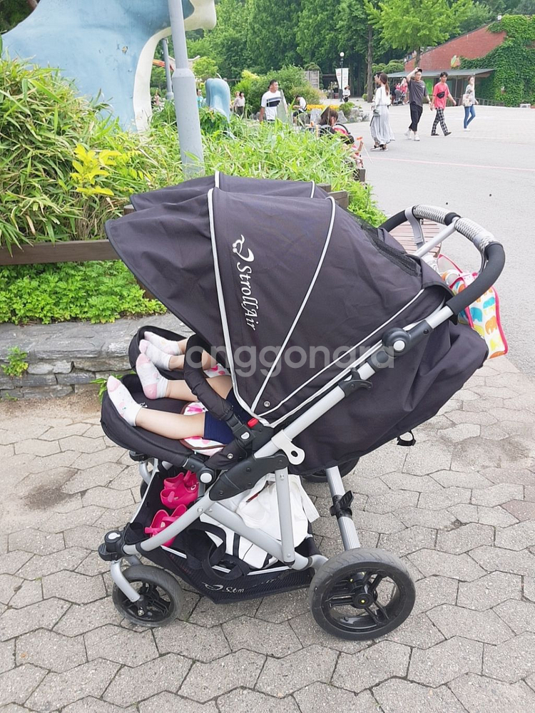 스트롤에어 쌍둥이 유모차--7