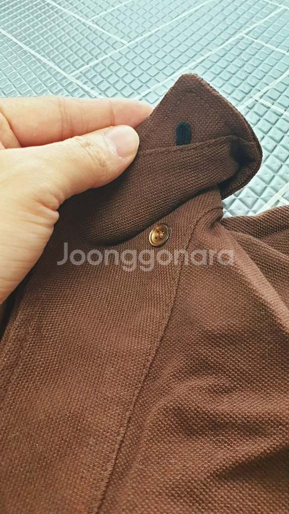 새상품급-무료배송 고가라 pk반팔 티셔츠 진브라운(95--8