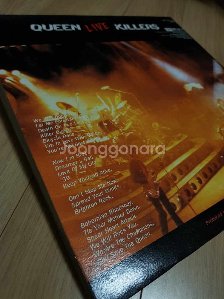 LP 음반) Queen의 Live Killers 2ĹP--2