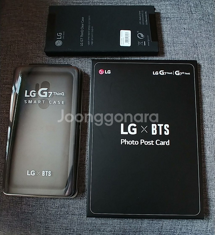 LG G7 BTS팩 방탄소년단팩 팝니다--0