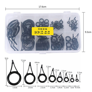 낚시대 수리용 가이드 링  75개스테인레스 낚시 새상품