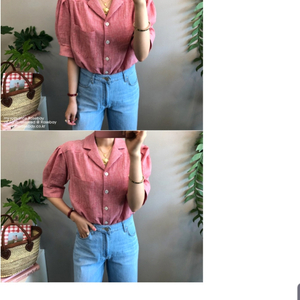 로즈베이 블라우스