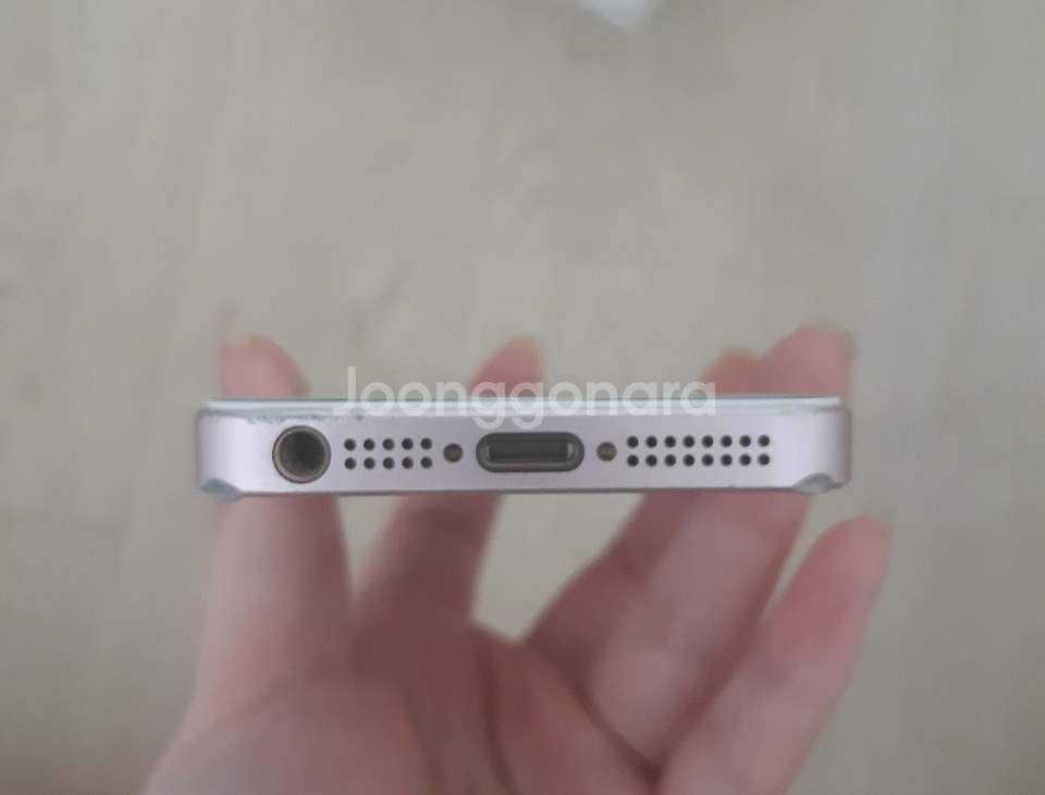 아이폰se 로즈골드--5