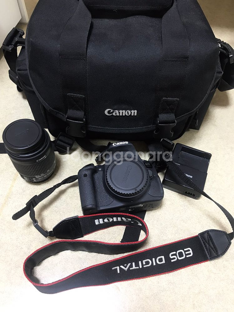 캐논 DSRL 700d 렌즈18-55mm 가방풀세트--0