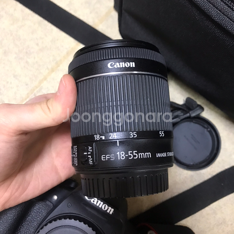 캐논 DSRL 700d 렌즈18-55mm 가방풀세트--2