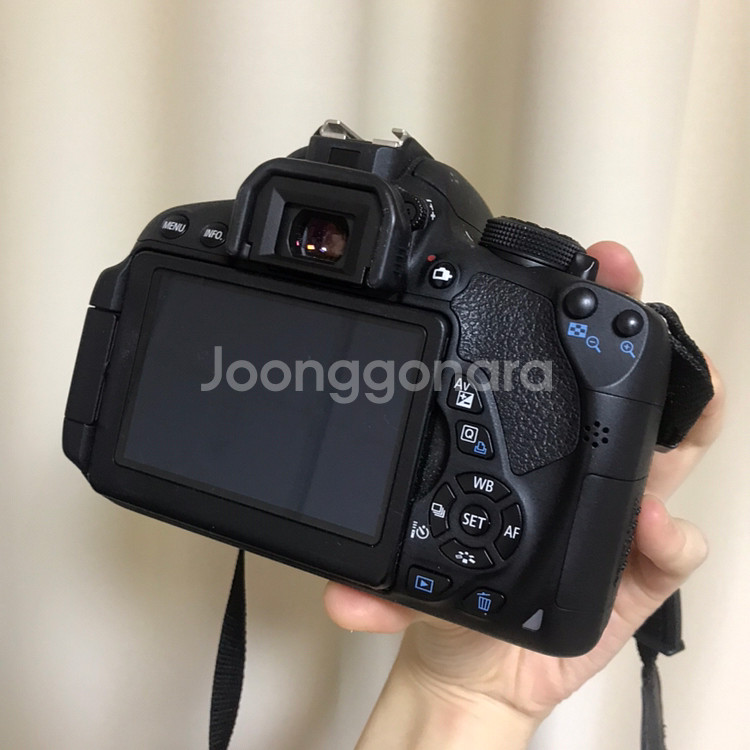 캐논 DSRL 700d 렌즈18-55mm 가방풀세트--6