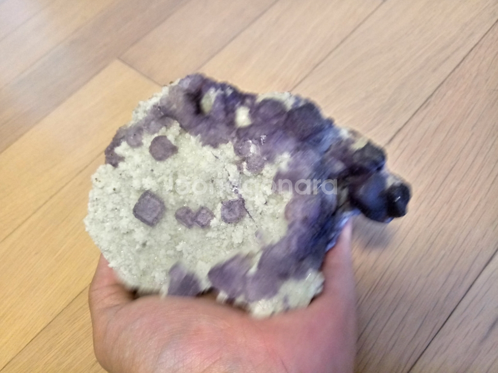 플루라이트 및 칼사이트 (힐링,광물,칼사이트,클러스터)--1