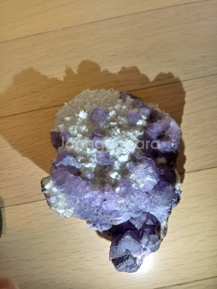 플루라이트 및 칼사이트 (힐링,광물,칼사이트,클러스터)--4