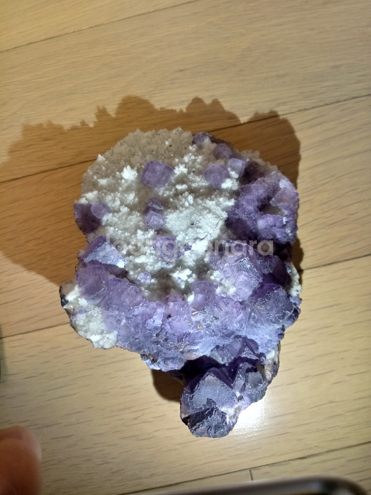 플루라이트 및 칼사이트 (힐링,광물,칼사이트,클러스터)--5