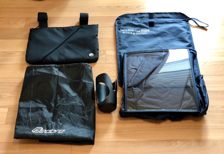 자동폴딩 휴대용유모차 팝니다(페도라L1매직)--2