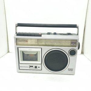 1980년대 네셔널 파라소닉 카세트 AM/FM 라디오