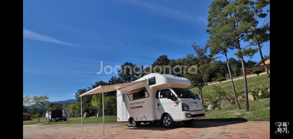 캠핑카 새것급 신차급 미사용 중고캠핑카--9