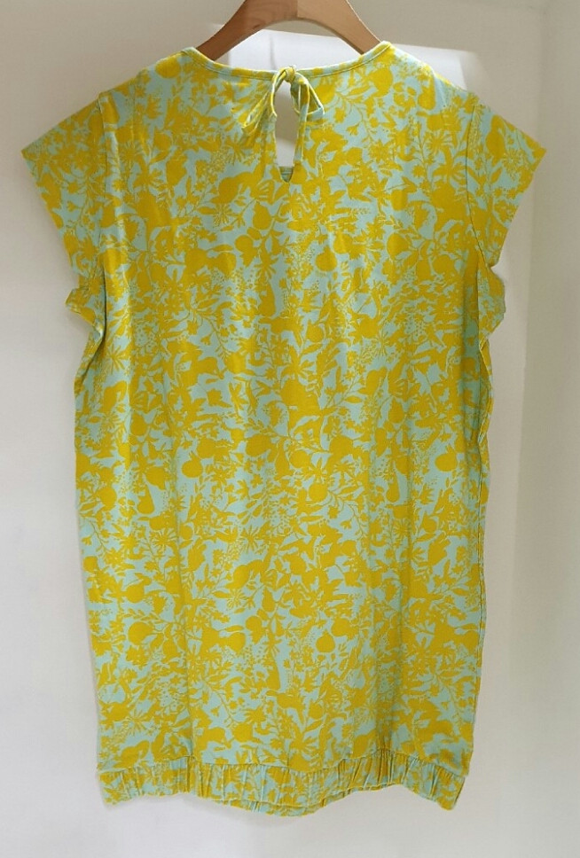 오일릴리 그린옐로 티셔즈--1