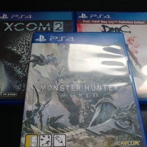 PS4 몬헌월드, XCOM2, DMC 5만 묶음