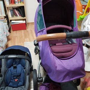 리안스핀2016lx 디럭스 유모차+바구니카시트