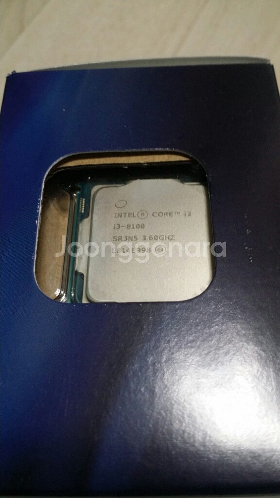 i3-8100 CPU 판매합니다. | CPU/메인보드 | 중고나라