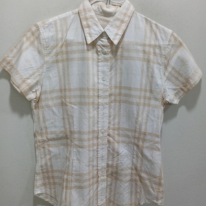 명품 버버리 여성 깨끗한 체크 셔츠 (90)