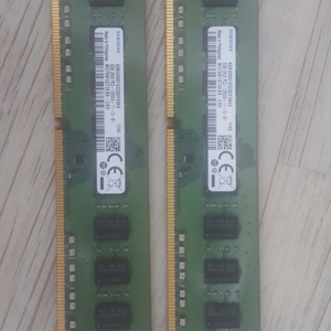 RAM 8g ddr3 삼성전자 2개 팝니다.