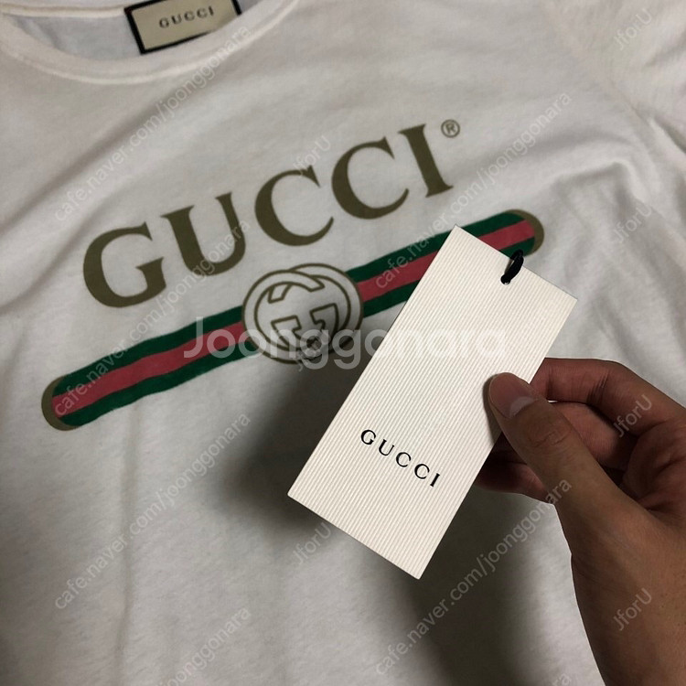 구찌 GUCCI 반팔티(M/정품)--2