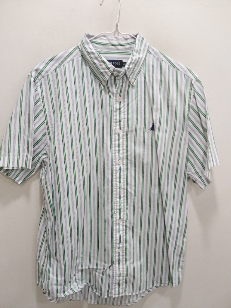 남성 빈폴 깨끗한 스트라이프 셔츠 (100)