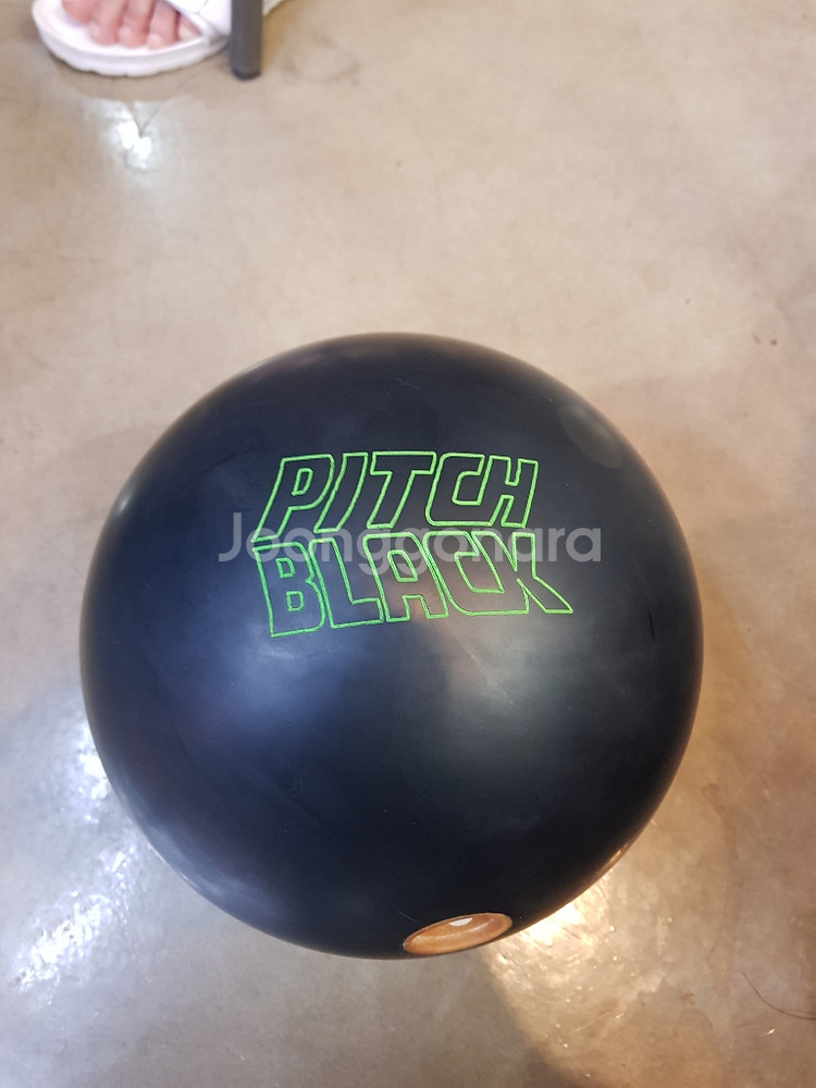 볼링공 스톰 피치블랙 15p--0