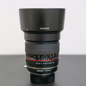 삼양 85mm f1.4 캐논마운트