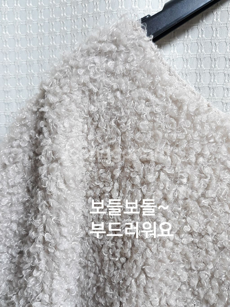 새제품 새상품 새옷 양털 부클 원피스 롱티--4