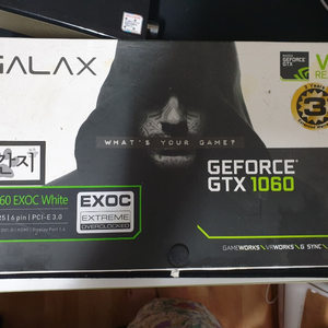 gtx1060 6g 갤럭시 개간지