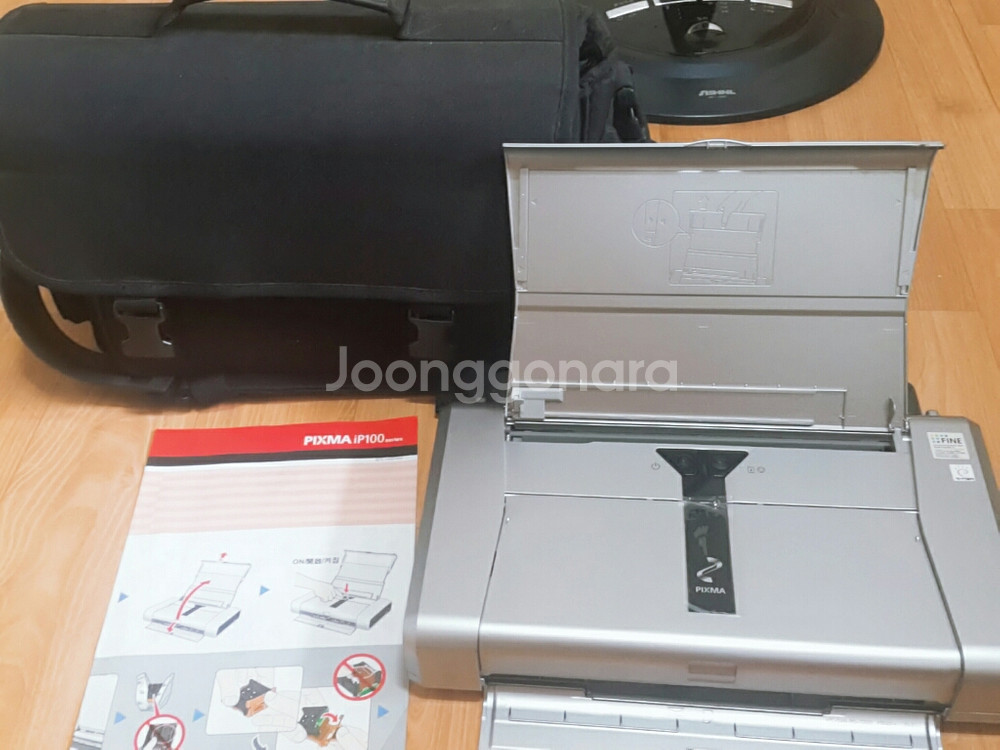 캐논ip100휴대용프린터기판매합니다 완전거의새것입니다--1