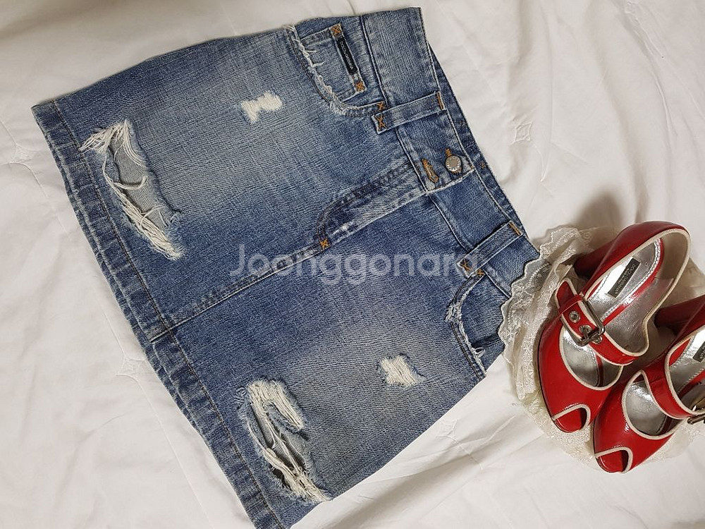 #돌체앤가바나청치마#청담동매장정품#세련된디자인#--0