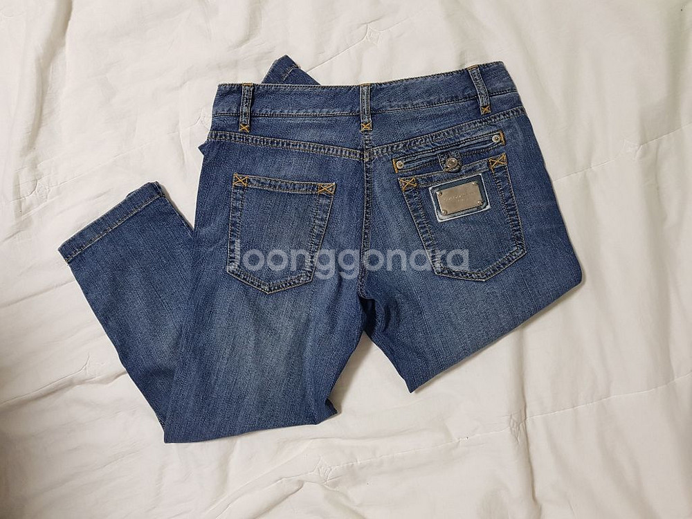 #돌체앤가바나8부청바지#갤라리아명품관#핏이정말예쁨#--6