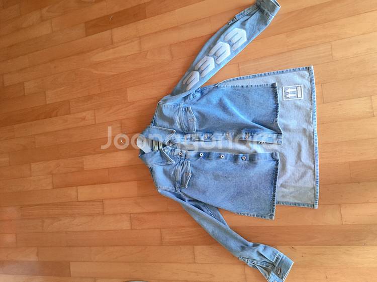 18 f/w offwhite 데님 자켓 40size팝니--4